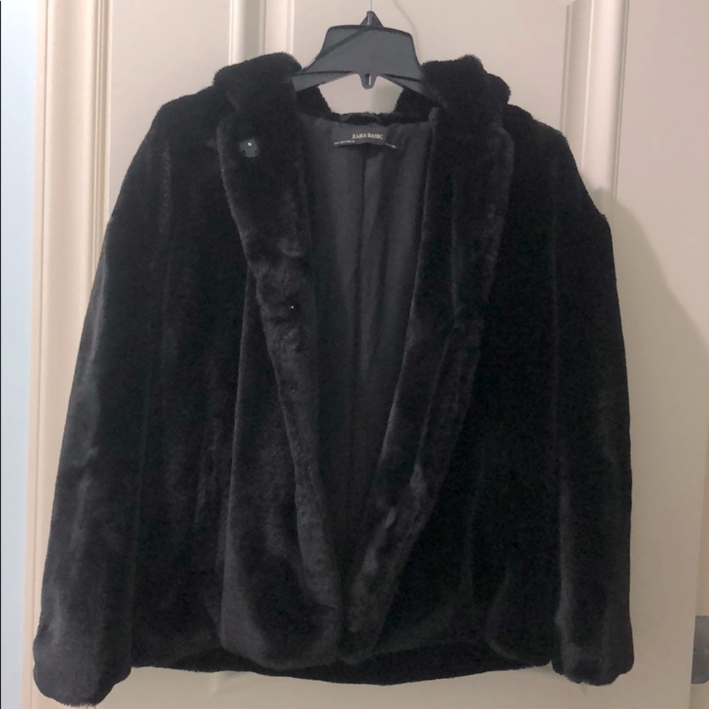 ZARA fur coat/jacket